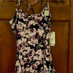 NWT GAIAM XS sports bra tank top